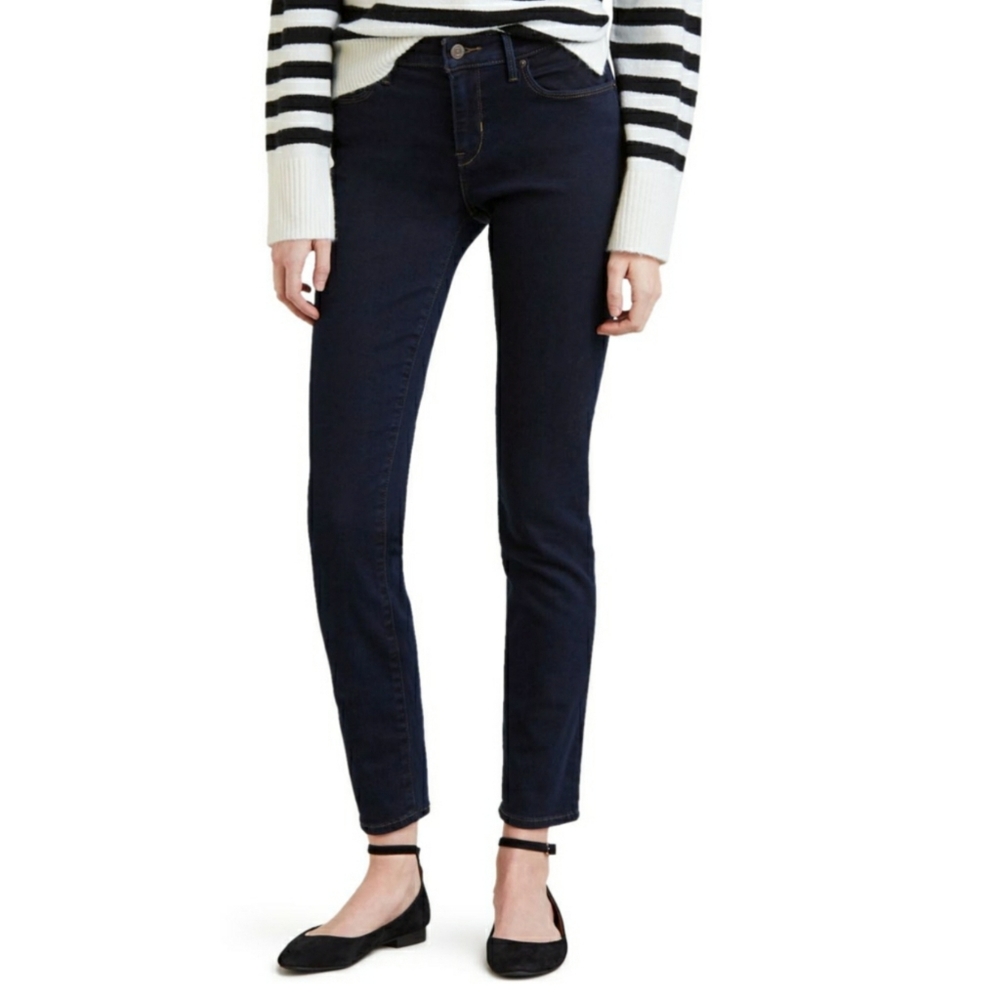 NWT Levi's Mid-Rise Skinny Jeans 6M 28x30